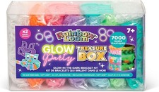 Rainbow Loom: Treasure Box - Glow-in-The-Dark Edition - DIY Standard, multi