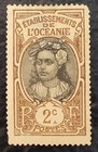 Établissements de l'Océanie 2c Stamp French Polynesia — photo 1