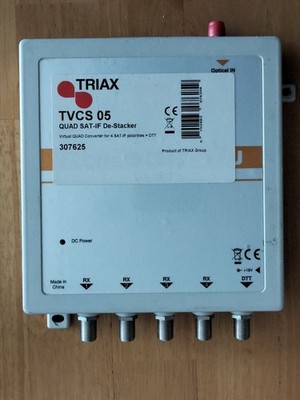 Triax TVCS 05 optischer Quad-Rückumsetzer  Virtual Converter,nwtg ohne Zubehör