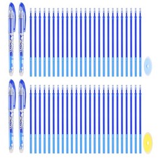 4Pcs Erasable Gel Pens with 50 Refills & 2 Er...