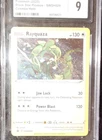 Pokemon Company Rayquaza SWSH029 Black Star Promo 2020 CGC 9 Cosmos Holo