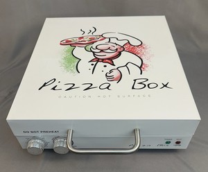 Cuizen Pizza Box Countertop Pizza Oven with 12" Rotating Pan PIZ-4012