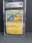 PIKACHU 2024 POKEMON BLACK STAR PROMOS WORLD CHAMPIONSHIPS 190 CGC 10