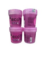 Eco Style Curl & Wave Hair Gel 8oz Pink 4 Jar...