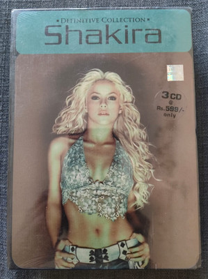Shakira Definitive Collection 3 CD India Press Box Set 2006 Rare Sealed OOP