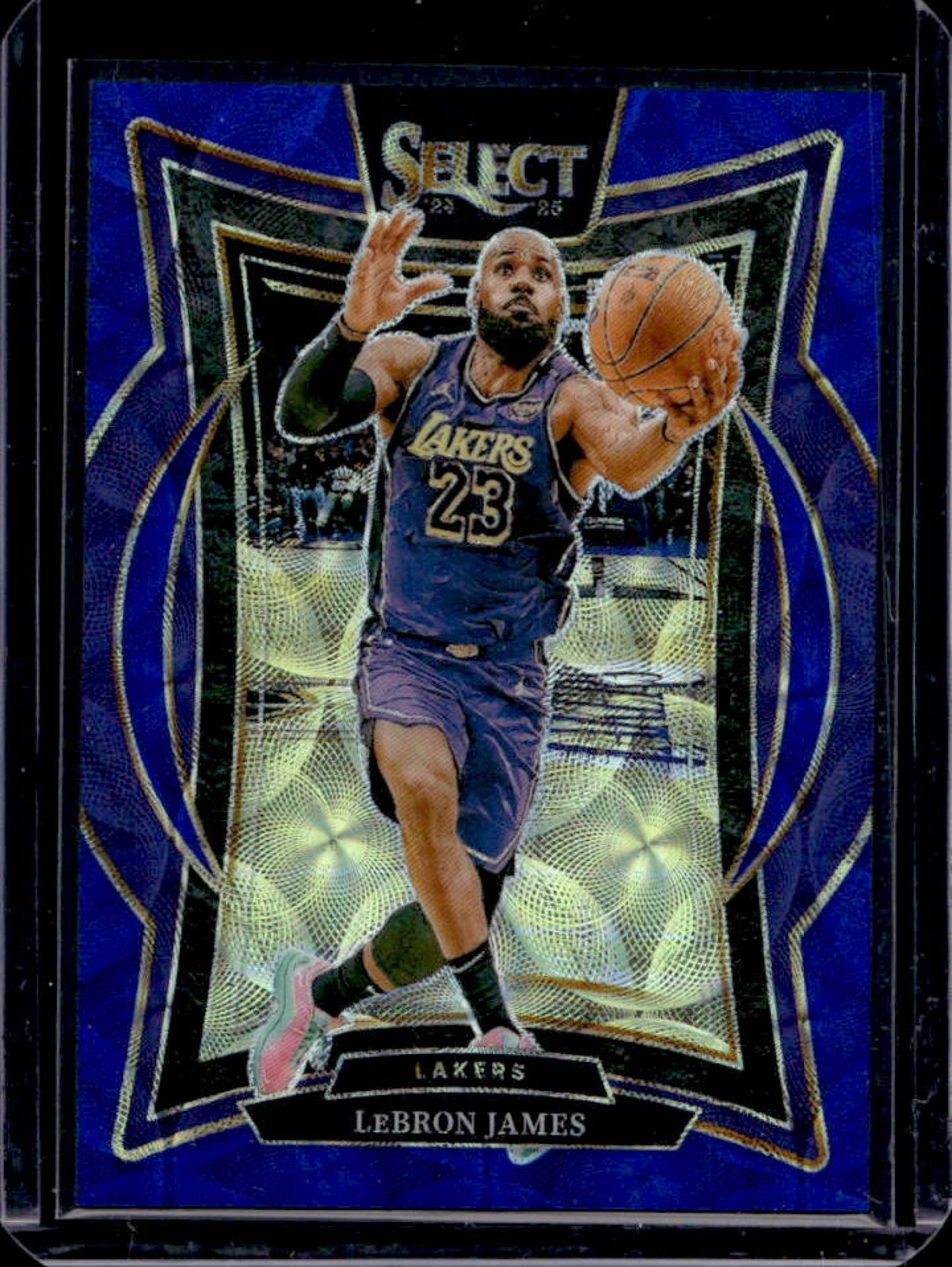 2024-25 Select LeBron James Concourse Blue Scope Prizm #/249 Lakers