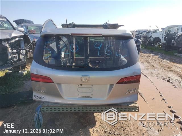 SILVER DECKLID W/CAM W/SPOILER W/O RH LIGHT OEM 16-18 HONDA PILOT