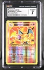 Charizard: 2016 POKEMON EVOLUTIONS REVERSE HOLO #11/108 - CGC 7