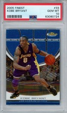 2005 Topps Finest Kobe Bryant #33  PSA 10 Gem Mint Los Angeles Lakers HOF NBA
