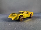 Vintage 1968 Hot Wheels Redline Ford J-Car in Antifreeze Sweet Sixteen USA
