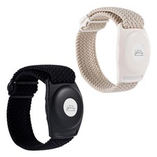 PEUTIER 2pcs Holder for Princess Cruise Medallion, Adjustable Braided Bracelet C