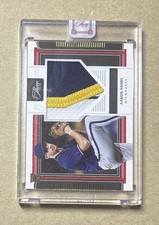 2022 Three & Two Baseball Aaron Ashby Milwaukee Rookie Relic Card Sealed #’d /35