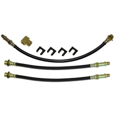 Brake Hose Kit Rubber Drum Brakes Complete 1955-57 Chevrolet Bel Air 210 150