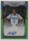 2019-20 Panini Prizm Draft Picks Neon Green Prizm 95/125 Moses Brown #95 Auto