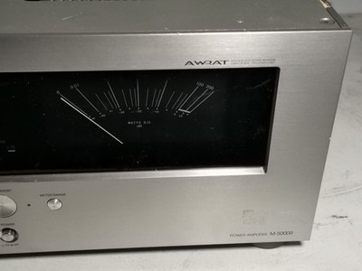 【未使用保管品】オンキョー　パワーアンプ「M-5000R」リファレンスHi-Fi Junk]ONKYO M-5000R Power Amplifier Used scratch and dirt All the