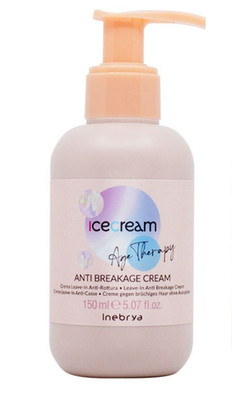 Inebrya Ice Cream Age Therapy Anti Breakage Cream 5.07oz exp 2028 NEW