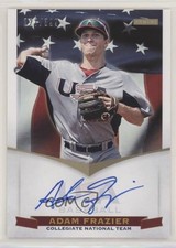 2012 USA Baseball National Team Collegiate Signatures Adam Frazier #9 Auto 03jp