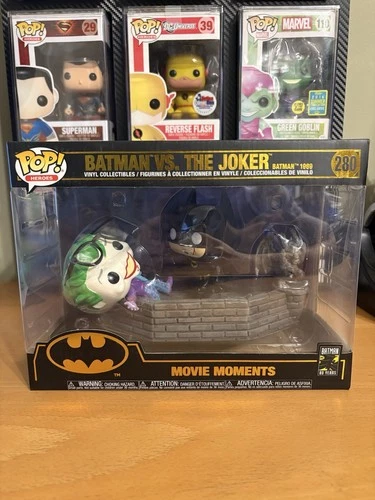 Funko POP! Heroes- Movie Moments Batman VS. The Joker #280 Batman 1989