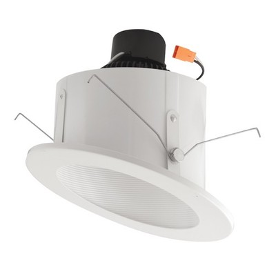 Elco EL714CT5 The Slant System 6'' Integrated LED Baffle Recessed - White