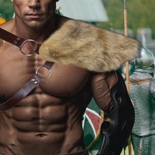 Faux Shoulder Cape Cape Guard,Medieval Knight Shoulder Shrug for Festivals