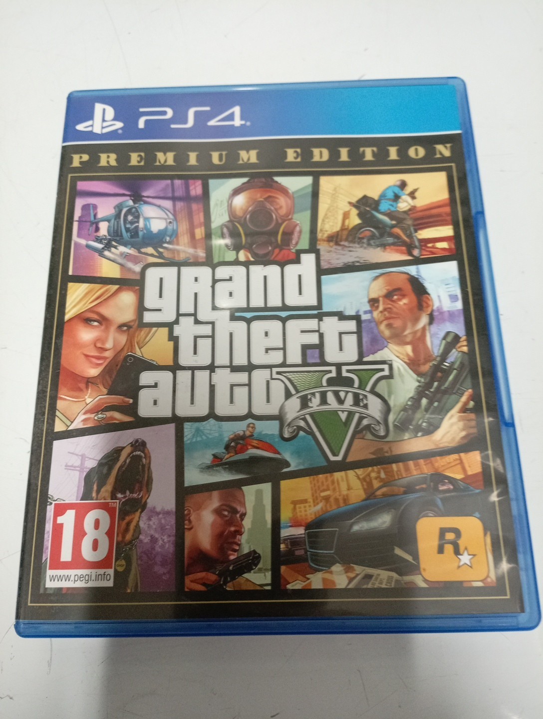 PlayStation 4 : Grand Theft Auto V: Premium Edition (PS4 VideoGames Great Value