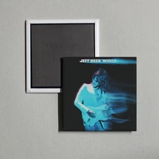 Jeff Beck - Wired Album Cover Locker Fridge Magnet