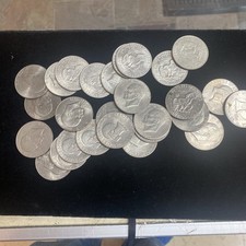 Random day, Eisenhower dollar average cirque 1971 through 1978