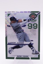 AARON JUDGE 2025 Panini Prospect Edition #162 Green Wave Prizm parallel 56/75