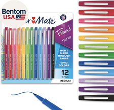 Paper Mate Flair Felt Tip Pens, Medium Point 0.7Mm , 12 Count - for Arts  Craf