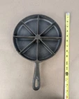 Corn Bread Skillet BSR Birmingham Stove & Range Cast Iron 8 Wedge Vintage USA