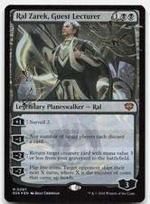 Ral Zarek, Guest Lecturer 97 Secrets of Strixhaven Magic: The Gathering Foil NM