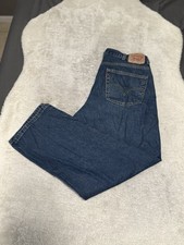 Levi  s 550 Relaxed Fit Mens Blue Denim Jeans Size 40x30 Cotton Straight