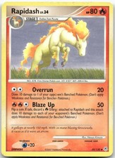 Rapidash 59/130 Uncommon Diamond & Pearl Pokemon LP on eBay