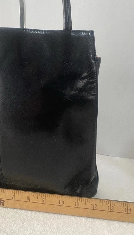 Hobo International Vintage Leather Shoulder Bag Handbag Tote Black PLEASE READ - Image 4 of 4