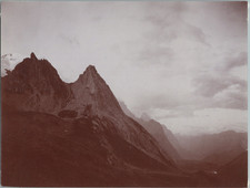 Général Paul Lancrenon, France, Alpes, Mont Blanc, Col de la Seigne vintage citr