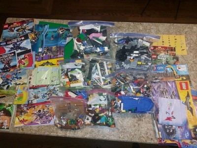 Lego Lot With Minifigures 10lbs