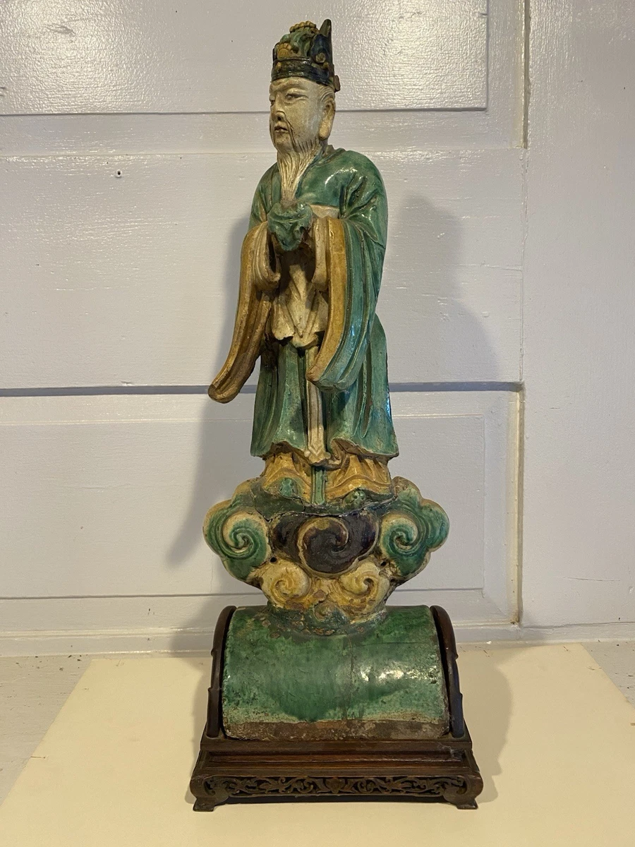 希少　骨董品　金彩　木彫　清時代　民国　大型　壁飾り　唐木 唐(618-907) 中国朝代中国风雕像、雕像| eBay