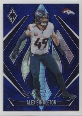 2024 Panini Phoenix Blue Hyper 17/70 Alex Singleton #6 s5j