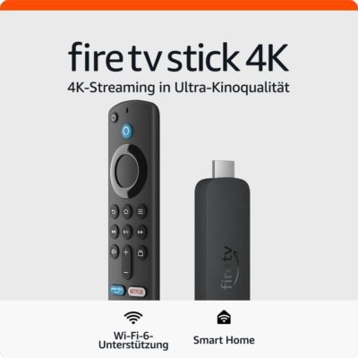 Amazon Fire TV Stick 4K (2. Gen) Streaming Stick | Wi-Fi 6 Dolby Atmos/Vision