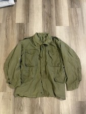 Vintage Vietnam Era 1968 M65 Sateen OG-107 Field Jacket Medium Regular