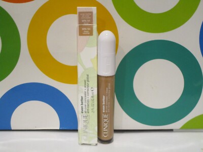 CLINIQUE ~ EVEN BETTER ALL OVER CONCEALER + ERASER ~ WN 94 DEEP NEUTRAL ~ .2 OZ