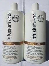 2 Infusium 23 Pro Original Leave in Treatment with Pro-Vitamin B5 33.8 fl oz ea