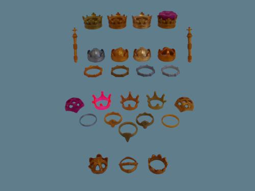 Playmobil Krone Diadem Zepter Kinder Prinz Königin Ritter König Mittelalter - Bild 1 von 25