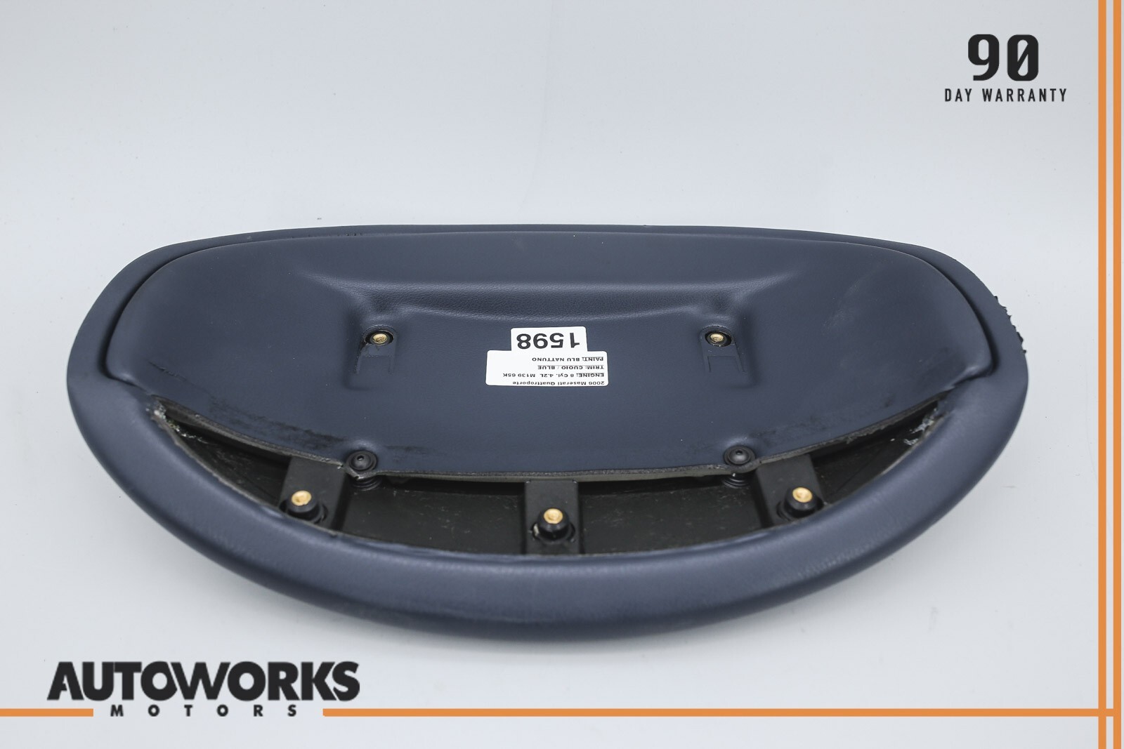 05-08 Maserati Quattroporte M139 Dash Speedometer Upper Cluster Cover OEM