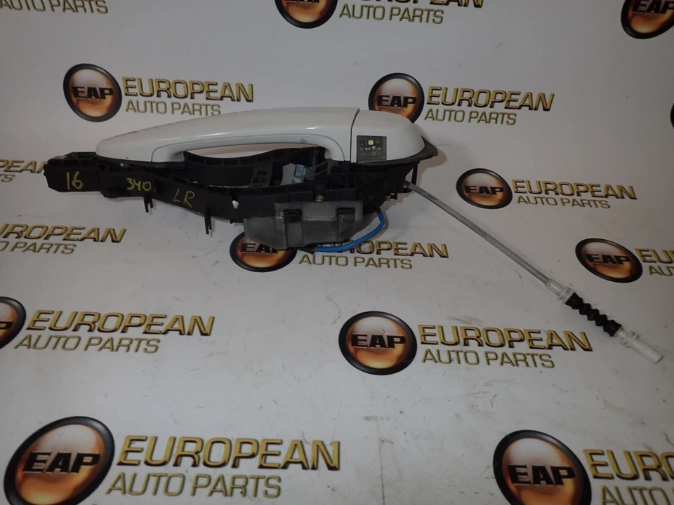 2012-2018 BMW F30 F80 340i M3 Rear Left Driver Side Door Handle White Foto 3 de 3