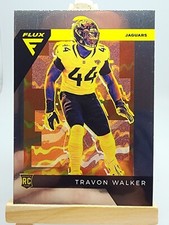 2022 Chronicles NFL Football TRAVON WALKER #FX-11 Flux Rookie RC Jaguars
