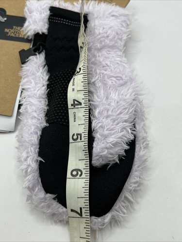 The North Face Kids Mittens Suave Oso Mitts Fuzzy Lavender Fog Size XL - Picture 5 of 6