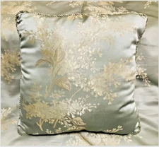 5-Pc Set, Cylinder Bed/Neck Roll, Square & Rectangle Throw Pillows, 2 King Shams