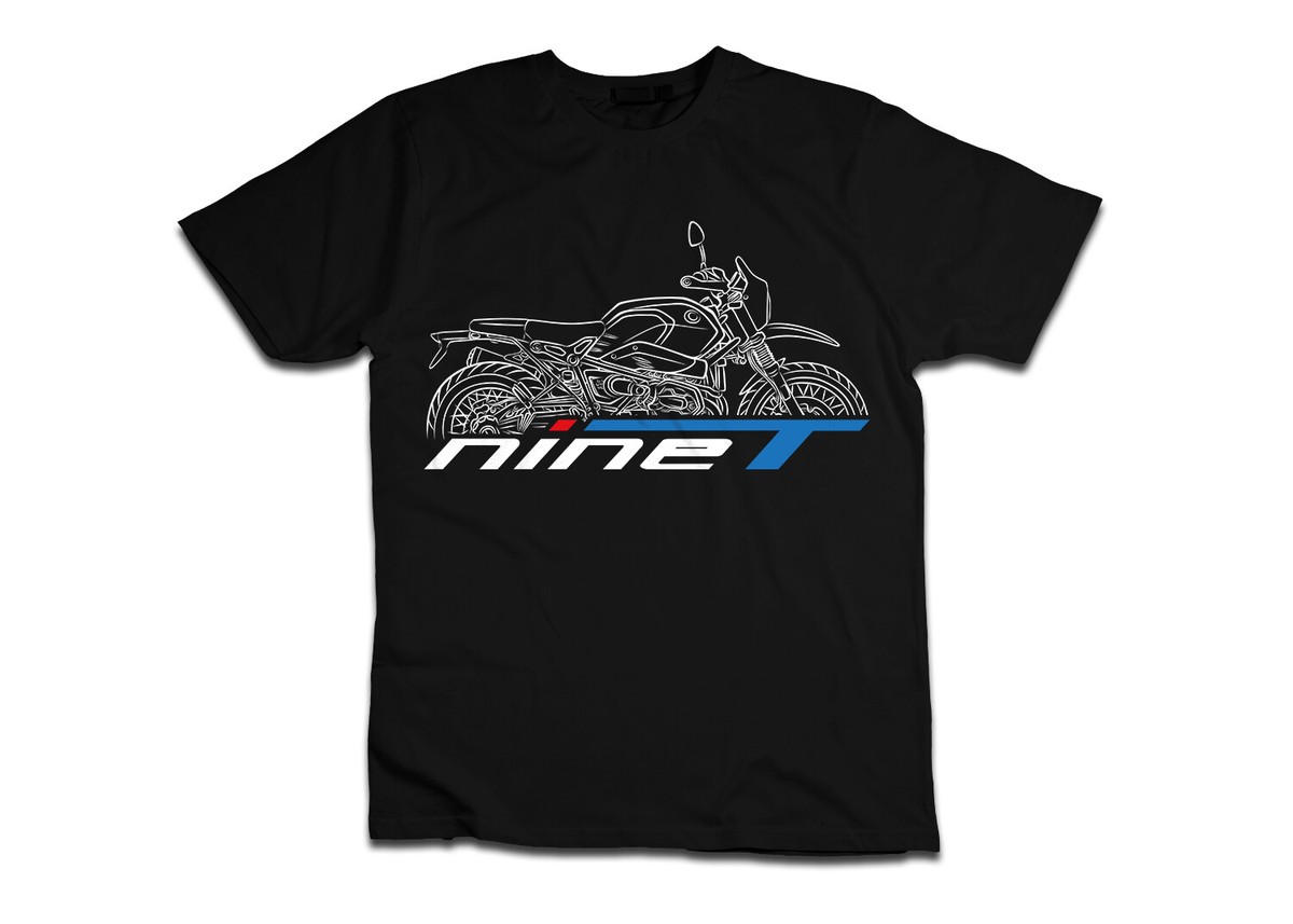 9nineTシャツ Mens-R-nineT-T-Shirt-Blue - Mens R nineT T-Shirt BMW