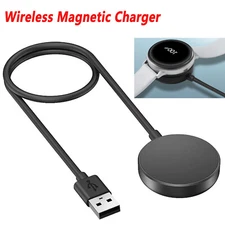 Wireless Magnetic Charger Dock For Samsung Galaxy Watch 4/3/R500/R820/Active 2/1